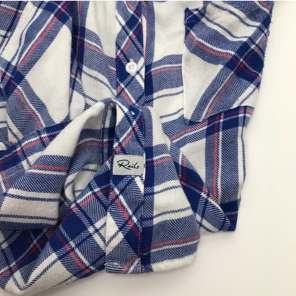 Blue and Pink RAILS Hunter Plaid - Picture 6 of 6